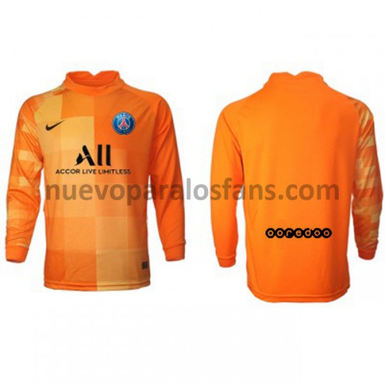 Camiseta de Fútbol Paris Saint-Germain Portero Casa 2021-2022 Manga Larga
