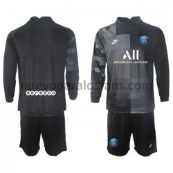 Camiseta de Fútbol Paris Saint-Germain Portero Niño Exterior 2021-2022 Manga Larga