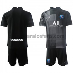 Camiseta de Fútbol Paris Saint-Germain Portero Niño Exterior 2021-2022 Manga Corta