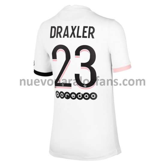 Camiseta de Fútbol Paris Saint-Germain Julian Draxler 23 Exterior 2021-2022 Manga Corta