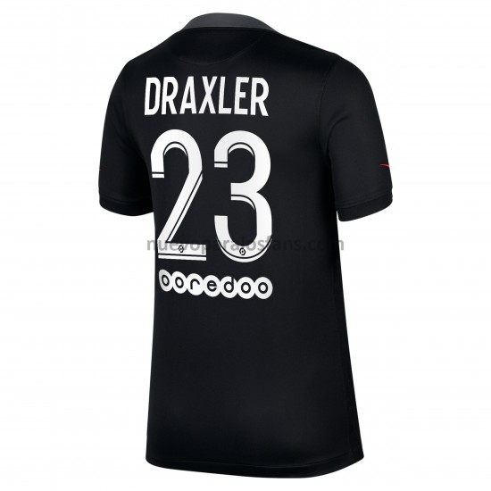 Camiseta de Fútbol Paris Saint-Germain Julian Draxler 23 Tercera 2021-2022 Manga Corta