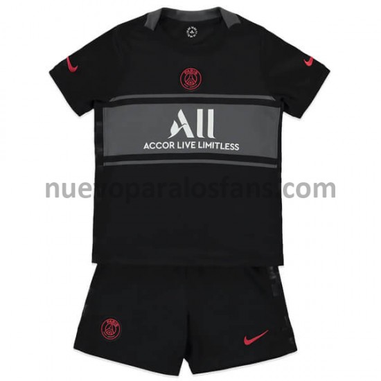 Camiseta de Fútbol Paris Saint-Germain Niño Tercera 2021-2022 Manga Corta