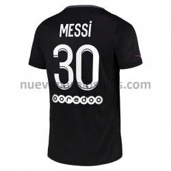 Camiseta de Fútbol Paris Saint-Germain Lionel Messo 30 Tercera 2021-2022 Manga Corta