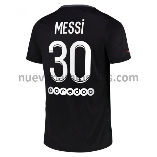 Camiseta de Fútbol Paris Saint-Germain Lionel Messo 30 Tercera 2021-2022 Manga Corta