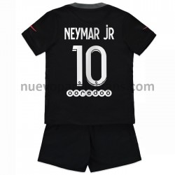 Camiseta de Fútbol Paris Saint-Germain Neymar JR 10 Niño Tercera 2021-2022 Manga Corta