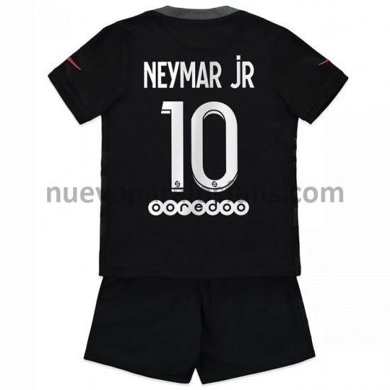 Camiseta de Fútbol Paris Saint-Germain Neymar JR 10 Niño Tercera 2021-2022 Manga Corta