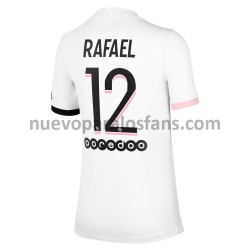 Camiseta de Fútbol Paris Saint-Germain Rafinha 12 Exterior 2021-2022 Manga Corta