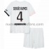 Camiseta de Fútbol Paris Saint-Germain Sergio Ramos 4 Niño Exterior 2021-2022 Manga Corta
