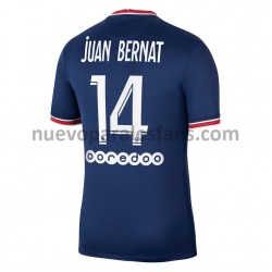 Camiseta de Fútbol Paris Saint-Germain Juan Bernat 14 Casa 2021-2022 Manga Corta