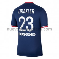 Camiseta de Fútbol Paris Saint-Germain Julian Draxler 23 Casa 2021-2022 Manga Corta