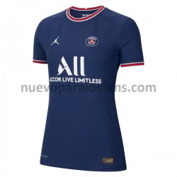Camiseta de Fútbol Paris Saint-Germain Mujer Casa 2021-2022 Manga Corta