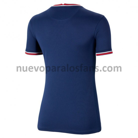 Camiseta de Fútbol Paris Saint-Germain Mujer Casa 2021-2022 Manga Corta