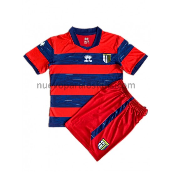 Camiseta de Fútbol Parma Portero Niño Casa 2021-2022 Manga Corta