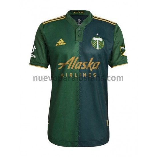 Camiseta de Fútbol Portland Timbers Casa 2022 Manga Corta