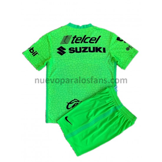 Camiseta de Fútbol Pumas UNAM Portero Niño Tercera 2021-2022 Manga Corta