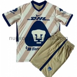 Camiseta de Fútbol Pumas UNAM Niño Tercera 2021-2022 Manga Corta