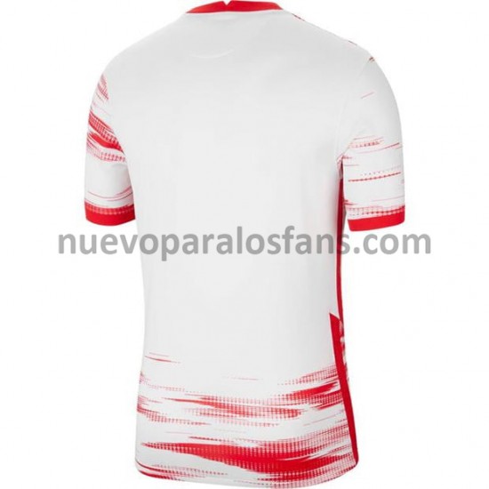 Camiseta de Fútbol RB Leipzig Casa 2021-2022 Manga Corta