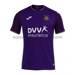 Camiseta de Fútbol RSC Anderlecht Casa 2021-2022 Manga Corta