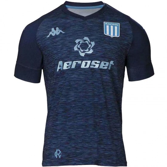 Camiseta de Fútbol Racing Club Exterior 2021-2022 Manga Corta