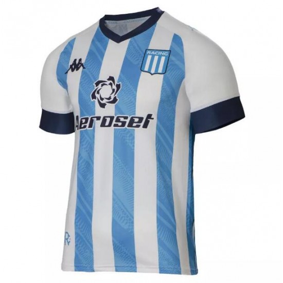 Camiseta de Fútbol Racing Club Casa 2021-2022 Manga Corta