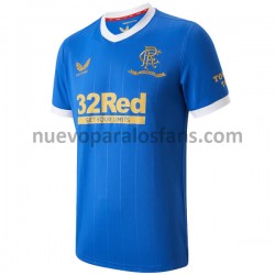 Camiseta de Fútbol Rangers Casa 2021-2022 Manga Corta