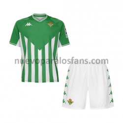 Camiseta de Fútbol Real Betis Niño Casa 2021-2022 Manga Corta