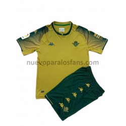 Camiseta de Fútbol Real Betis Niño Tercera 2021-2022 Manga Corta