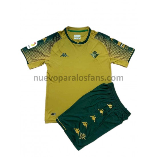 Camiseta de Fútbol Real Betis Niño Tercera 2021-2022 Manga Corta