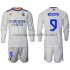 Camiseta de Fútbol Real Madrid Benzema 9 Niño Casa 2021-2022 Manga Larga