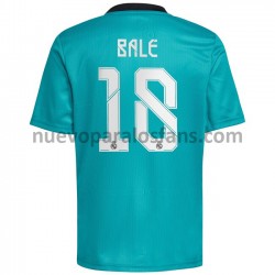 Camiseta de Fútbol Real Madrid Gareth Bale 18 Tercera 2021-2022 Manga Corta