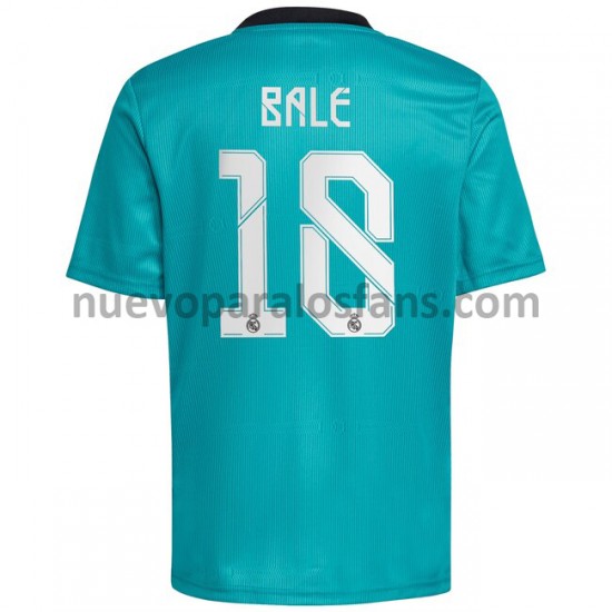 Camiseta de Fútbol Real Madrid Gareth Bale 18 Tercera 2021-2022 Manga Corta