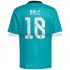 Camiseta de Fútbol Real Madrid Gareth Bale 18 Tercera 2021-2022 Manga Corta