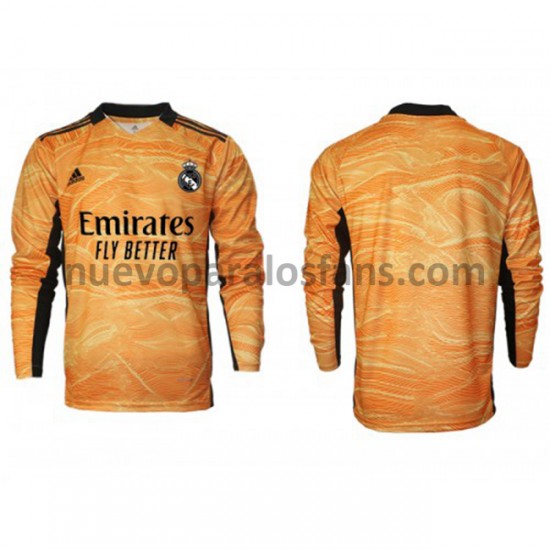 Camiseta de Fútbol Real Madrid Portero Exterior 2021-2022 Manga Larga