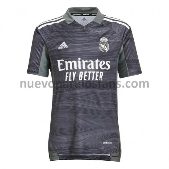 Camiseta de Fútbol Real Madrid Portero Casa 2021-2022 Manga Corta