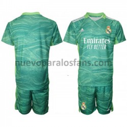 Camiseta de Fútbol Real Madrid Portero Niño Tercera 2021-2022 Manga Corta
