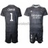 Camiseta de Fútbol Real Madrid Portero Thibaut Courtois 1 Niño Casa 2021-2022 Manga Corta