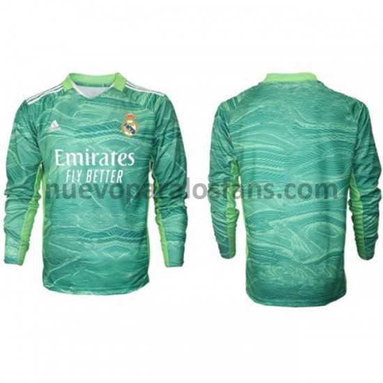 Camiseta de Fútbol Real Madrid Portero Tercera 2021-2022 Manga Larga