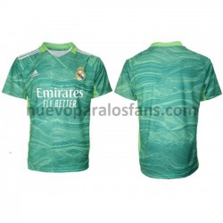 Camiseta de Fútbol Real Madrid Portero Tercera 2021-2022 Manga Corta
