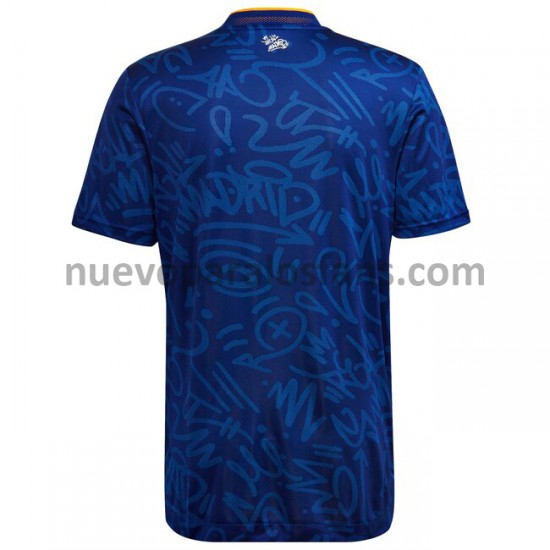 Camiseta de Fútbol Real Madrid Niño Exterior 2021-2022 Manga Corta