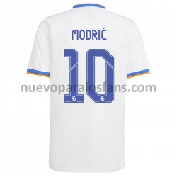 Camiseta de Fútbol Real Madrid Luka Modrić 10 Casa 2021-2022 Manga Corta