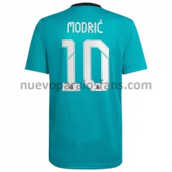 Camiseta de Fútbol Real Madrid Luka Modrić 10 Tercera 2021-2022 Manga Corta