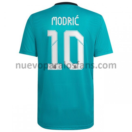 Camiseta de Fútbol Real Madrid Luka Modrić 10 Tercera 2021-2022 Manga Corta