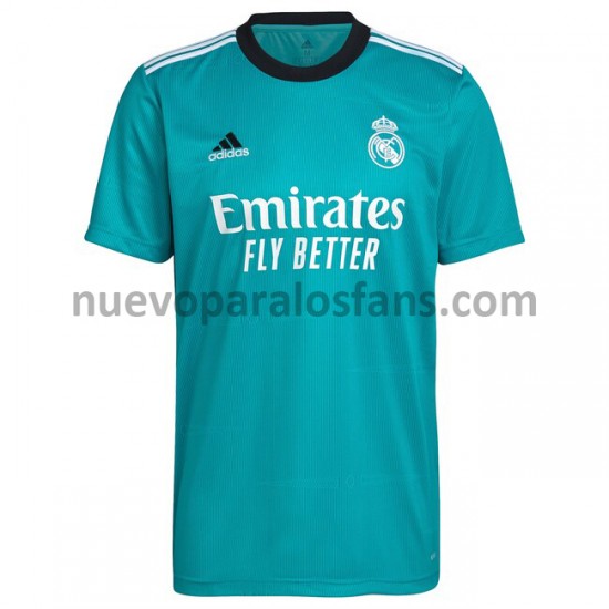 Camiseta de Fútbol Real Madrid Tercera 2021-2022 Manga Corta