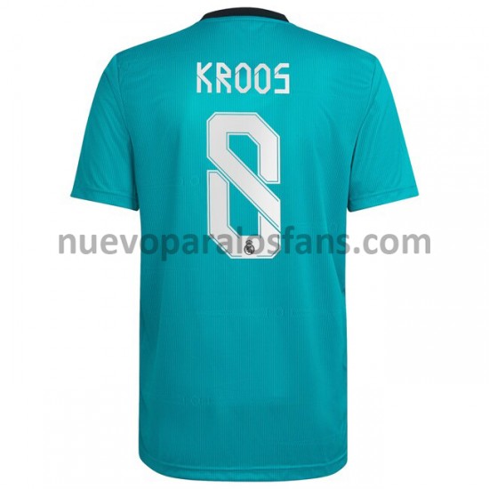 Camiseta de Fútbol Real Madrid Toni Kroos 8 Tercera 2021-2022 Manga Corta