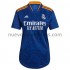 Camiseta de Fútbol Real Madrid Mujer Exterior 2021-2022 Manga Corta