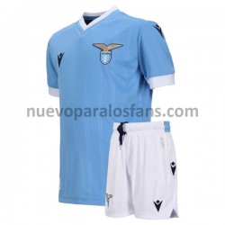 Camiseta de Fútbol SS Lazio Niño Casa 2021-2022 Manga Corta