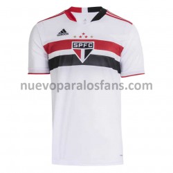 Camiseta de Fútbol São Paulo Casa 2021-2022 Manga Corta