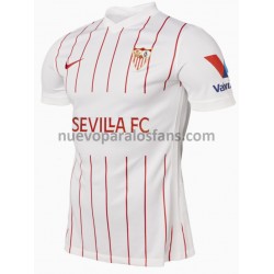 Camiseta de Fútbol Sevilla FC Casa 2021-2022 Manga Corta