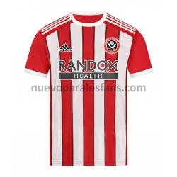 Camiseta de Fútbol Sheffield United Casa 2021-2022 Manga Corta