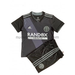 Camiseta de Fútbol Sheffield United Niño Exterior 2021-2022 Manga Corta